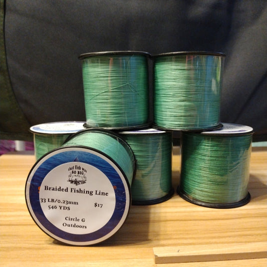Braided Fishing Line 25 lb