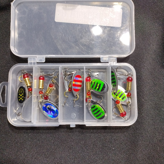 Bionic Red Small Bead Spinners