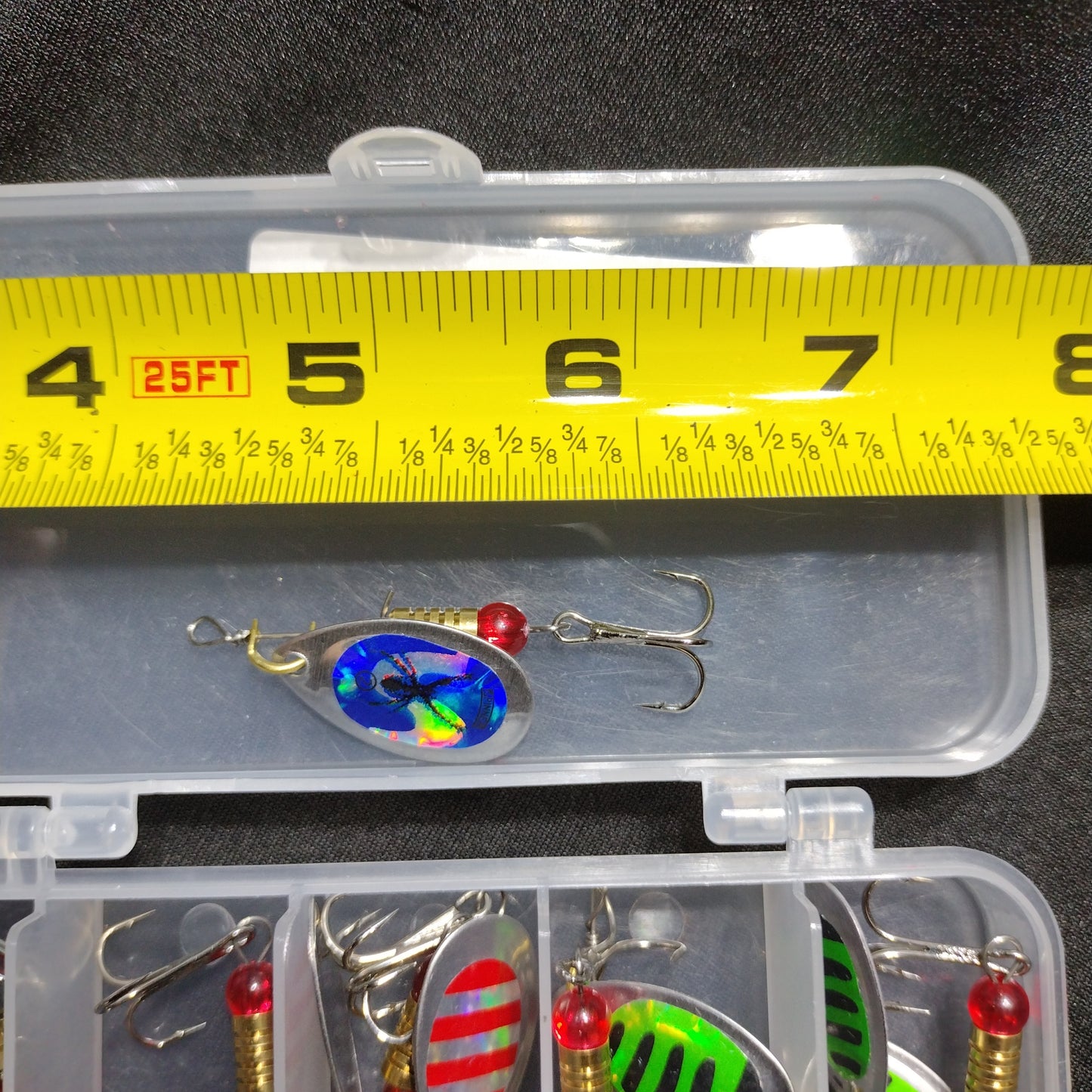 Bionic Red Small Bead Spinners