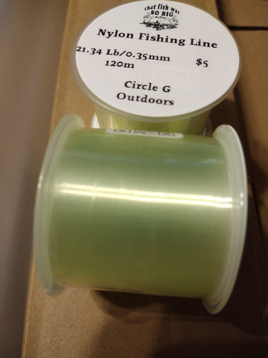 Yellow Nylon Fishing Line 21 Pound