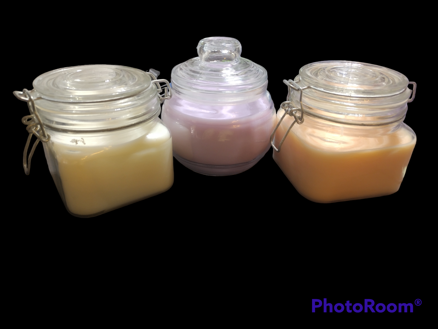 Large Glass Jar Candle