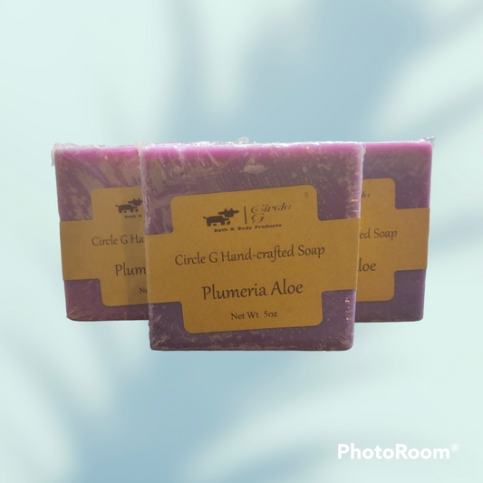 Plumeria Aloe Soap
