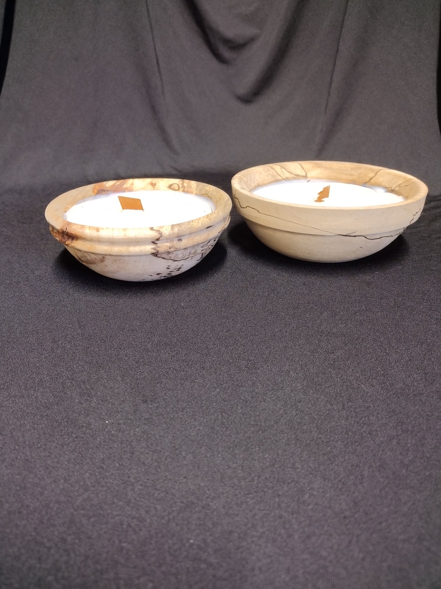 Hand-turned Pecan Bowls